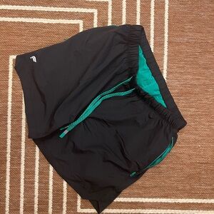 Black and Green Men's Shorts